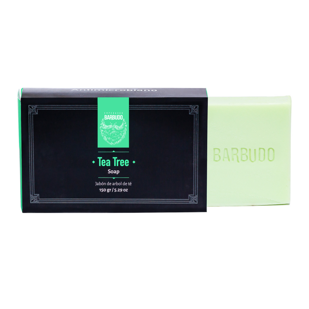 Jabón de Árbol de Té - 150 gr - Emperador Barbudo
