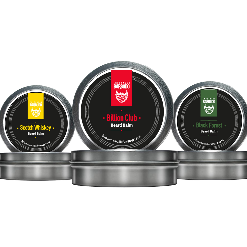 3x2 Bálsamo para Barba 'Hidratación y Manejo" - Emperador Barbudo