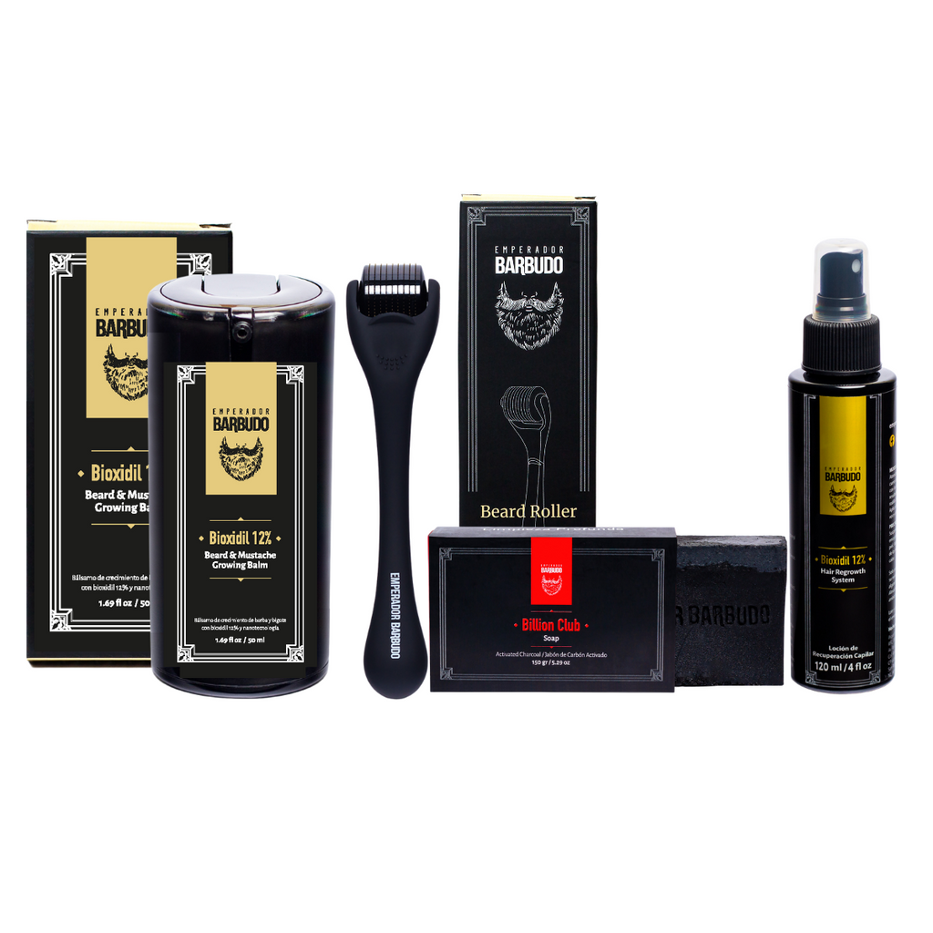 Kit Crecimiento de Barba & Anti Caída de Cabello