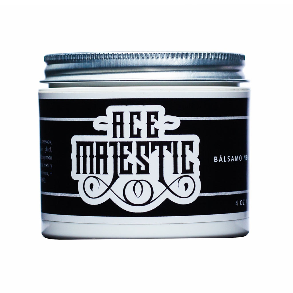 Bálsamo Cabello Negro 'Black Balm' - Ace Majestic - 4oz