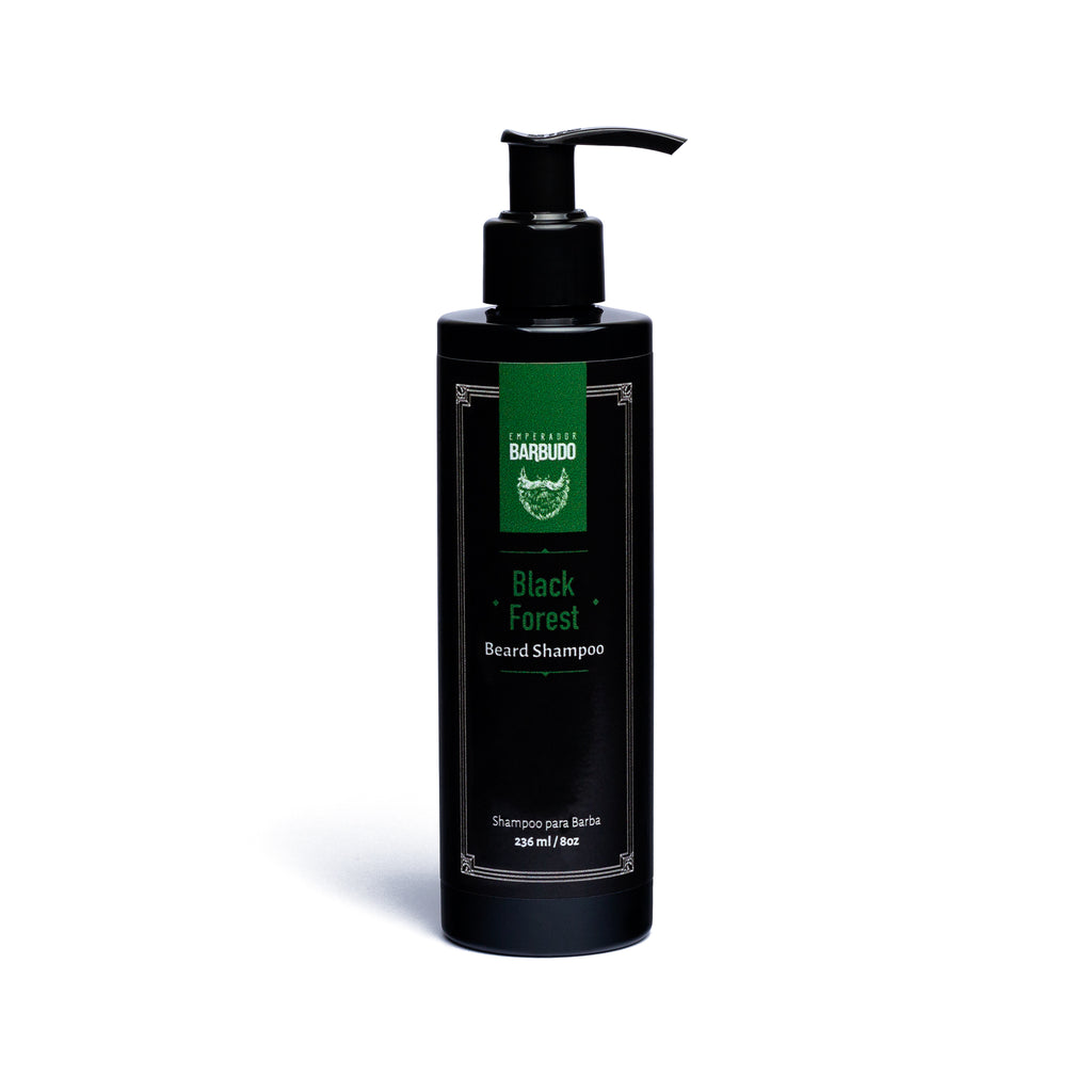 Shampoo para Barba 'Black Forest' 236ml - Emperador Barbudo