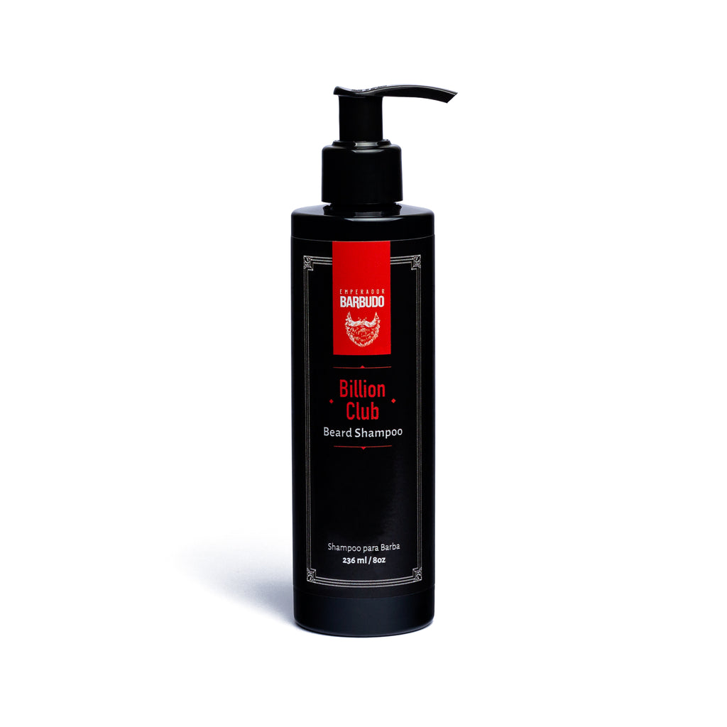 Shampoo para Barba 'Billion Club' 236ml - Emperador Barbudo