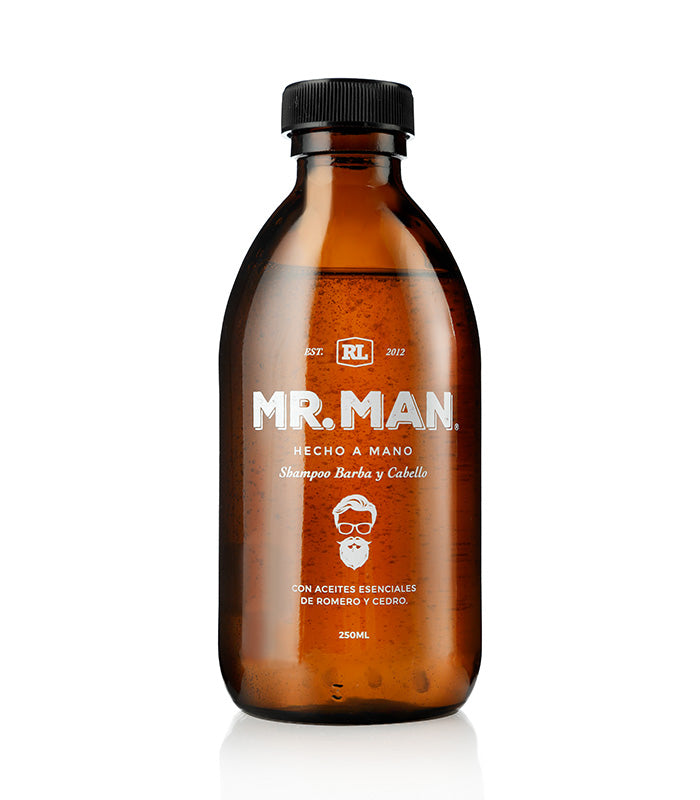 Mr Man. Shampoo para barba y cabello