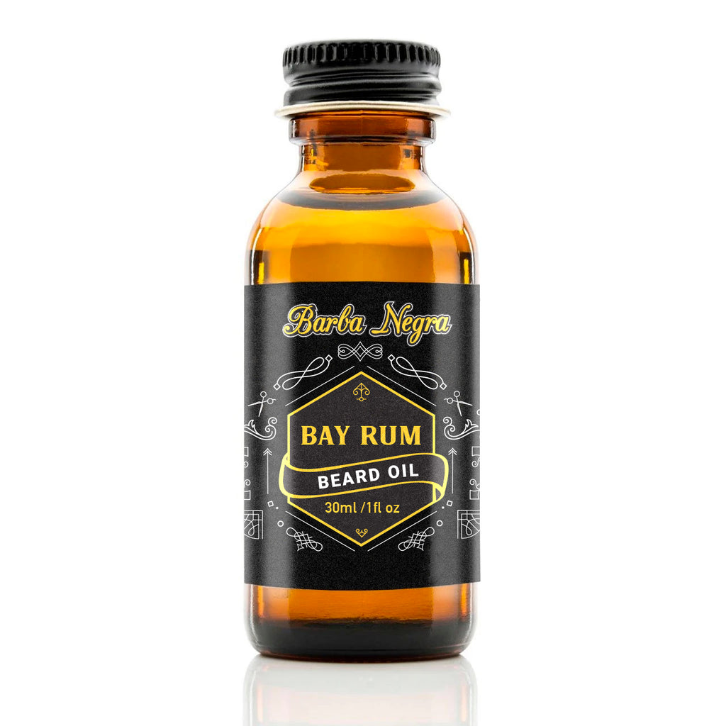 Aceite para barba Bay Rum - Barba Negra