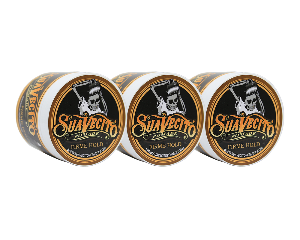 Kit 3x - Suavecito Pomade Super Hold - 4oz