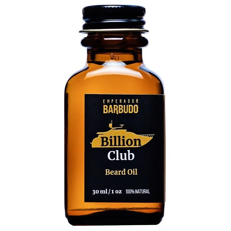 Aceite para barba 'Billion Club' 30ml - Emperador Barbudo