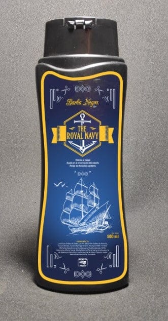 Royal Navy Shampoo Hidratante de Uso Diario - Barba Negra