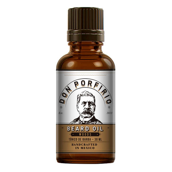 Aceite para barba 'Woods' - Don Porfirio