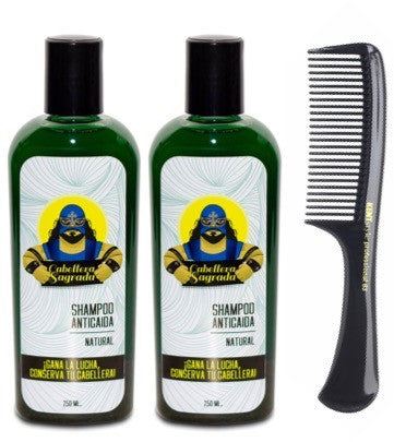 Kit Anticaida y Peine para Cabello Kent