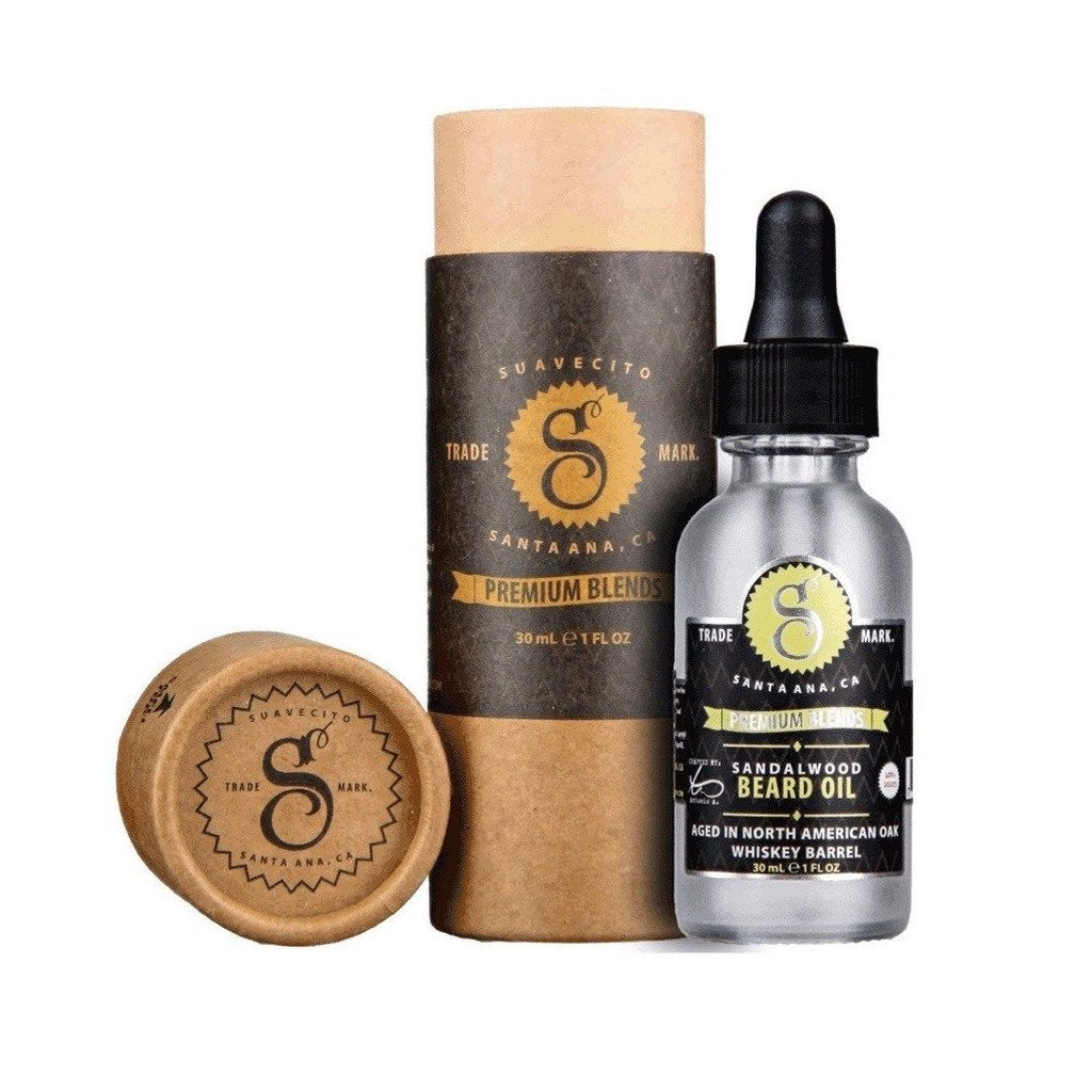 Aceite para barba "Sandalwood" 30ml - Suavecito Premium