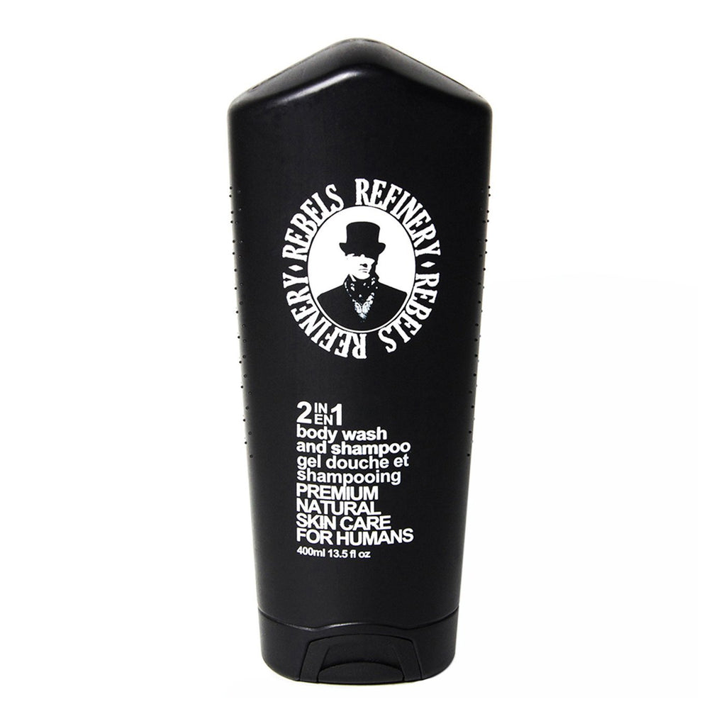 2-en-1 Shampoo Cabello y Cuerpo 400 ml - Rebels Refinery
